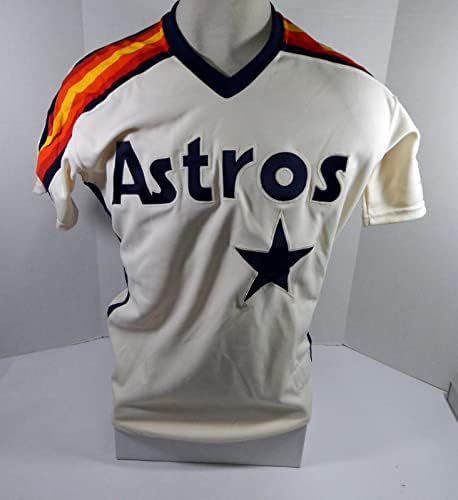 1986. Houston Astros Igra izdana krema dres 42 dp35404 - igra korištena MLB dresova