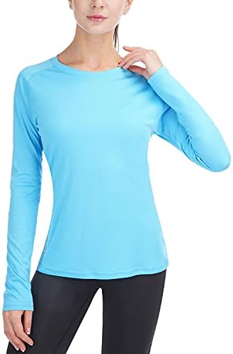 Costdyne ženske majice UPF 50+ UV zaštita lagana duga rukava Brzo suho