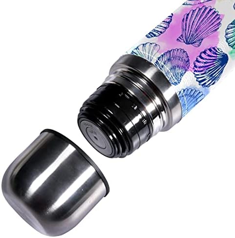 SDFSDFSD 17 Oz Vakuum izolirana boca od nehrđajućeg čelika Sportska kava Putnička tikvica Očinska koža omotana BPA besplatno, nautičke