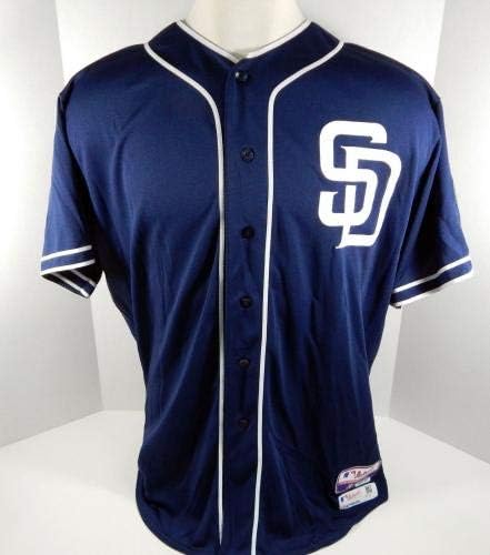 2013. San Diego Padres Clayton Richard 33 Igra izdana mornarički Jersey - Igra korištena MLB dresova