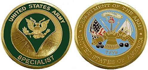 Vojska upisana u redove - Specijalistički „E4“ kolekcionarski izazov novčić/logotip poker/sretni čip/poklon