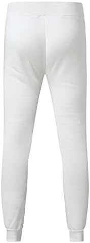Bijeli tracksuit muški muški jesenski dvodijelni dvodijelni patchwork patchwork dugi rukavi duge hlače setovi znojnici za muškarce