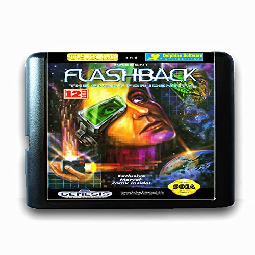 LKSYA Flashback za SEGA 16 bit MD kartice za igru ​​za Mega Drive, za Genesis Pal USA Jap Video Game konzola