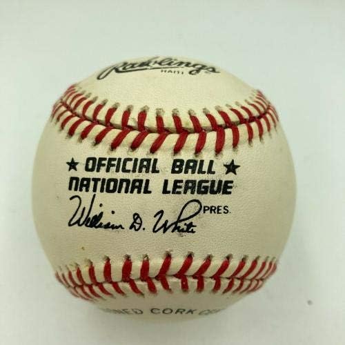 Jerome Walton potpisao je Autografirani službeni bejzbol Nacionalne lige - Autografirani bejzbol