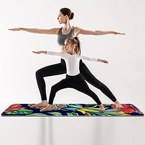 Vrhunska debela prostirka za jogu od ekološke gume za zdravlje i fitness neklizajuća prostirka za sve vrste joga i Pilates vježbi