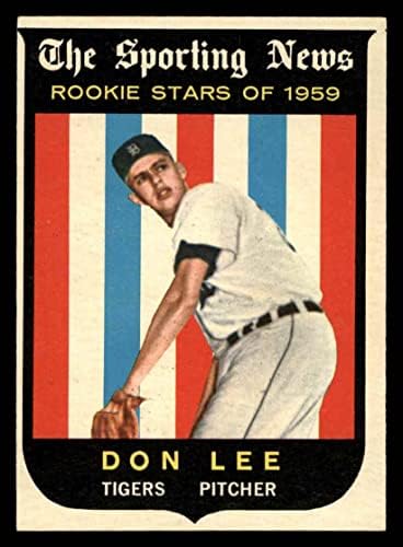 1959. Topps 132 Don Lee Detroit Tigers Ex/MT Tigers