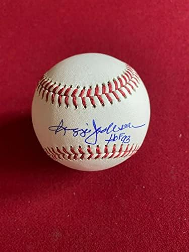 Reggie Jackson, autogramirani , službeni bejzbol Rawlings - Autografirani bejzbols