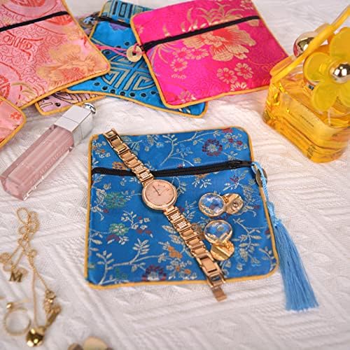 15 kom nakit svilena torbica torbica brokatne poklon vrećice mješovite boje
