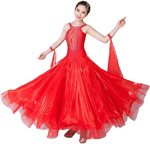 Nakokou ženska plesna natjecateljska haljina za plesnu plesnu haljinu Modern Dance Performance Plesce haljina