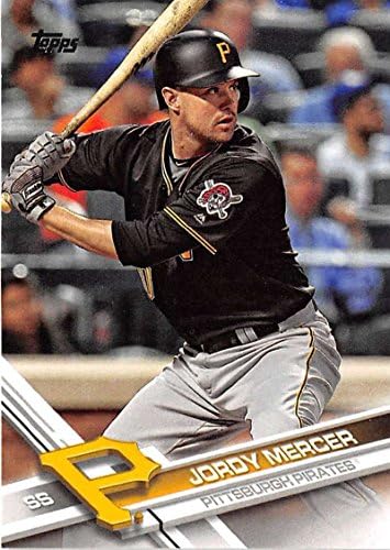 2017 Topps Series 2 629 Jordy Mercer Pittsburgh Pirates Baseball Card