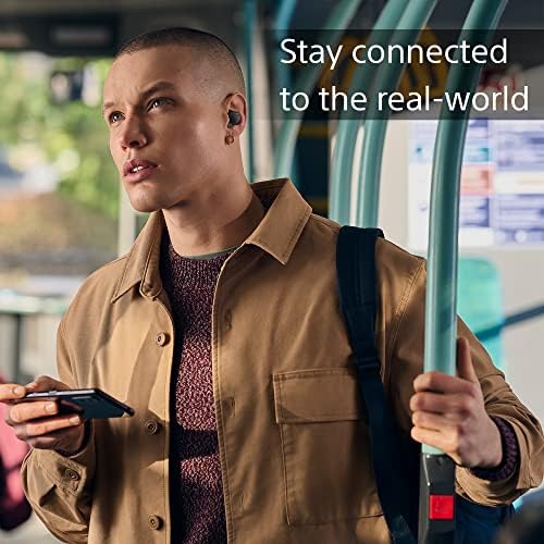 Sony Linkbuds - Novi koncept Otvoreni prsten Dizajn omogućuje razgovore bez uklanjanja ušnih ušiju i ostati siguran dok trči - sivo