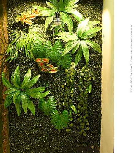 Ynfngxu Umjetna ploča s ogradom od kutije, zaslon zelene ograde, kućni vrt prirodna biljna pozadina zidna ukras