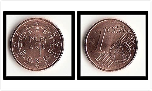 Europa, Portugal, 1 eura kovanica, nasumična kolekcija poklona stranih kovanica