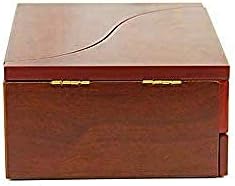 Shisyan Y-lkun ukrasi Art Craft Vintage Wooden Box Box Box Box Girl Ženski retro kolekcionar poklon