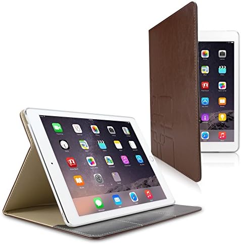 Kupova s ​​kovčegom kompatibilna s iPad Air 2 - Kožna futrola za kožu Folioview, kožni poklopac pametnog folija s iPad Air 2, Apple