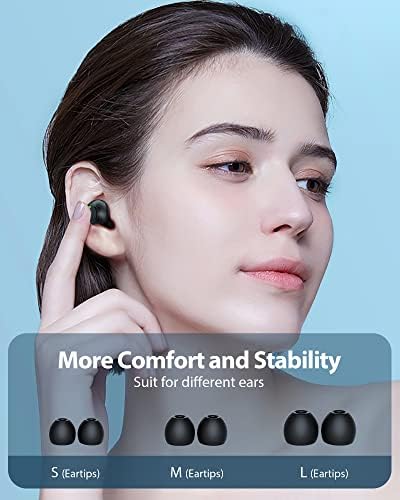 Prave bežične slušalice s digitalnim napajanjem IPX7 vodootporni ušne pupoljke u ušima za uši za uši za Android iOS Gaming PC računalo