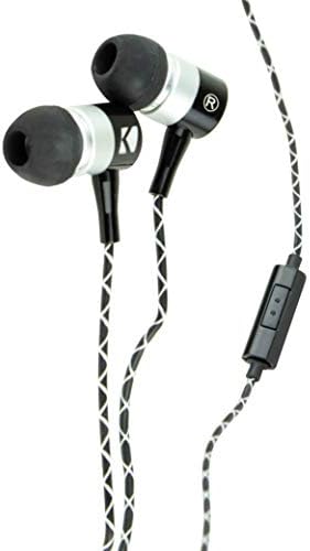 Kicker EB54 ožičene uši s mikrofonom | Izvrsne igračke slušalice za PC, iOS & Android | Učnjaci za uklanjanje buke ožičene sa 3,5 mm
