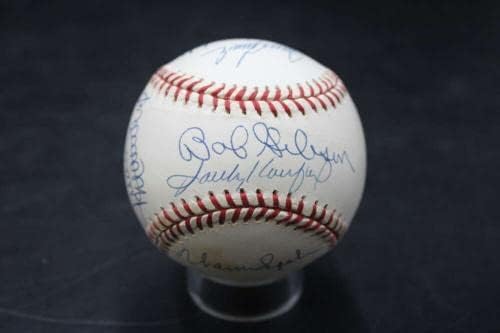 Bračari Hall of Fame potpisali su bejzbol autogram Koufax/Seaver +9 JSA LOA D5833 - Autografirani bejzbol