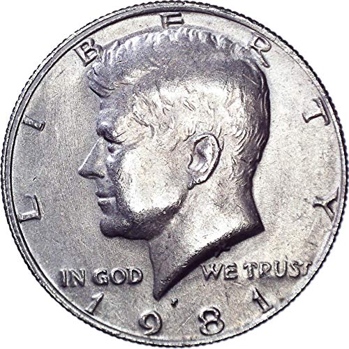 1981. p Kennedy pola dolara 50c o necirkuliranom