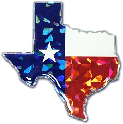 Reflektirajuća naljepnica državne zastave Teksasa