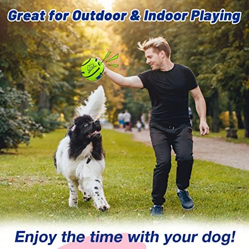 Velika pseća lopta za kihtanje, interaktivna igračka za pse, kuglica za pse, kuglica za pse, izdržljiva lopta za žvakanje za treniranje