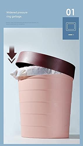 Kutija za smeće kanta za smeće kanta za smeće kreativna Slatka košara za otpadni papir pogodna za spavaću sobu kuhinje kupaonskog toaleta