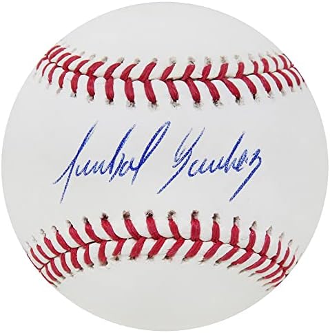 Anibel Sanchez potpisala je Rawlings Službeni MLB bejzbol - Autografirani bejzbols