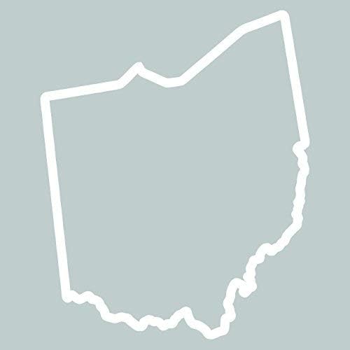 Ohio obrisna naljepnica Self ljepljiva naljepnica vinil naljepnice Oh Made in SAD