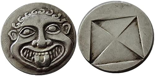 Grčki novčići imitacijske replike za imitaciju srebrne replike Komemorativne kovanice kovanice amaterski zanatske zanate suveniri ukrasi