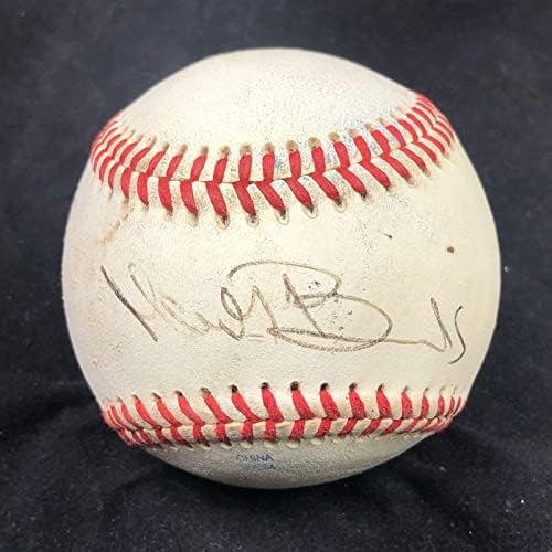 Manny Banuelos potpisao je bejzbol PSA/DNA Atlanta Braves Autografirani - Autografirani bejzbol