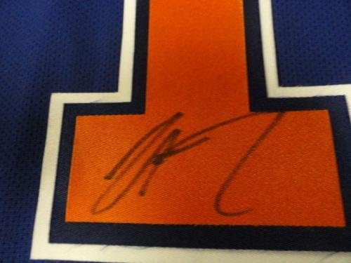 Justin Schultz potpisao je Edmonton Oilers Reebok Home Jersey Licensey - Autografirani NHL dresovi