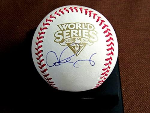 Alex Rodriguez 2009 WSC New York Yankees potpisao Auto 2009 WS Game Baseball JSA 3 - Autografirani bejzbol