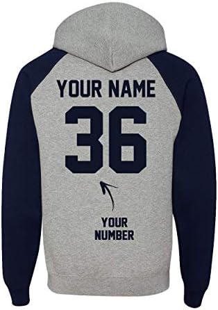 Prilagođene kapuljače - Dodajte svoje ime i broj - 2 bočne personalizirane džempere