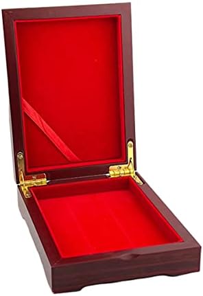 Needzo Isus Krist Rosury Box Ikona kutija za molitvene perle Nakit Drveni držač držača 5 inča, religijski dar za njega, čovječe, žena