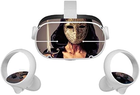 Amala Naidu Poznati timski glazba Oculus Quest 2 VR slušalice i Kontroler kože, vinilna naljepnica koža za VR slušalice i kontrolera,