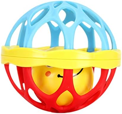 qqqqqq 0-3-godišnji bebi prsten fitness lopta zagonetka fitness bebe ručna ručna lopta baby igračka zvono meka gumena lopta