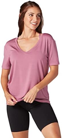 Ženska majica s izrezom u obliku slova u-majica kratkih rukava za žene casual osnovni top klasična majica za žene opuštena