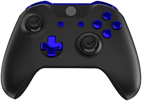 Ekstrematični kromirani plavi palac, zamjenjivi ergonomski thumbstick + zamjenski gumbi za Xbox One S, Xbox One X kontroler