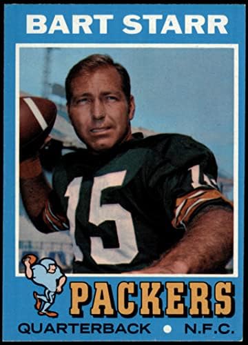 1971. Topps 200 Bart Starr Green Bay Packers NM Packers Alabama