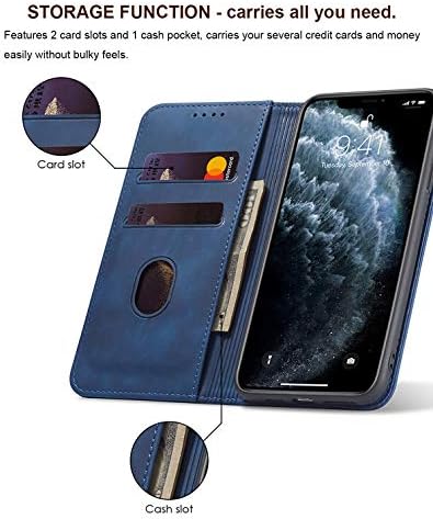 Torbica-novčanik TOHULLE iPhone 7 iPhone iPhone 8 SE 2020 iPhone SE do 2022, starinski flip torbica od umjetne kože s držačem za kartice,