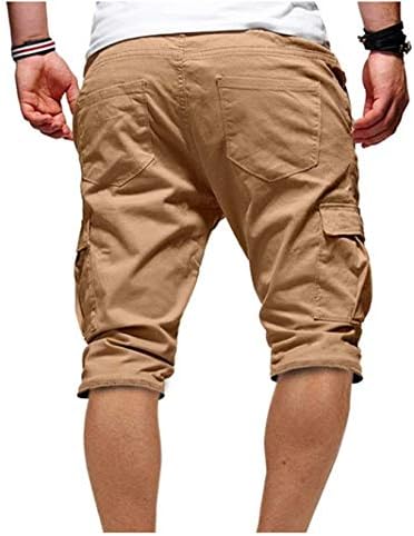 Muške kratke hlače za vježbanje u teretani s elastičnim strukom brzosušeće hlače za izgradnju tijela za dizanje utega trening jogging