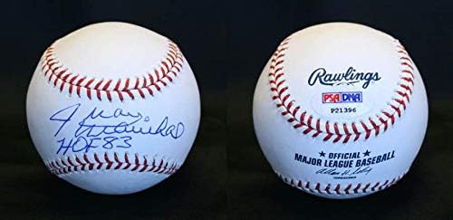 Juan Marichal potpisao ROMLB bejzbol + HOF 83 SF Giants PSA/DNK Autographed - Autografirani bejzbols