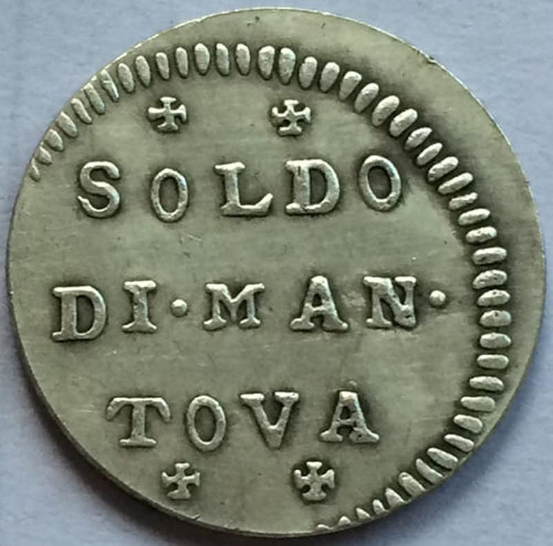 1731. Njemački novčići bakreni srebrni kovanice za kovanice UPOZORENJE Zbirka Blowleable