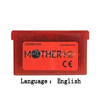 ROMGAME 32 -bitna ručna konzola za video igranje za video igranje majka 1+2 Engleski jezik EU verzija crvena školjka