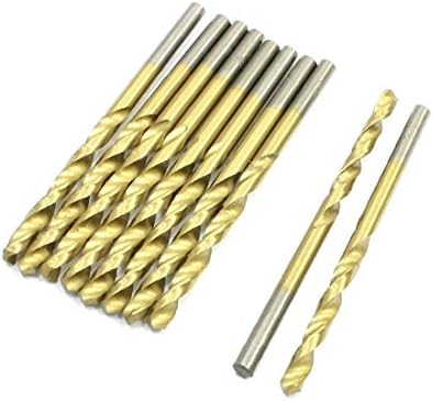 X-DREE 10 PCS 75,1 mm duljina flauta 4,0 mm dijamable HSS Twist Bušilica za bušenje (10 Unidades 75,1 mm longitud flauta 4,0 mm diarable