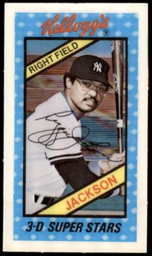 1980. Kelloggs 26 Reggie Jackson New York Yankees NM/MT Yankees