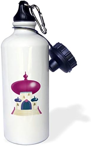 3Drose Slatka ilustracija arapskog dvorca - boce s vodom