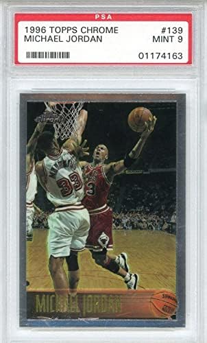 Michael Jordan 1996 Topps Chrome Card 139 - Nepotpisane košarkaške karte