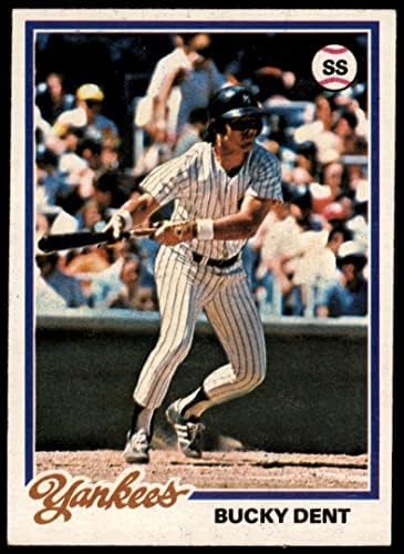1978. Topps 335 Bucky Dent New York Yankees VG Yankees