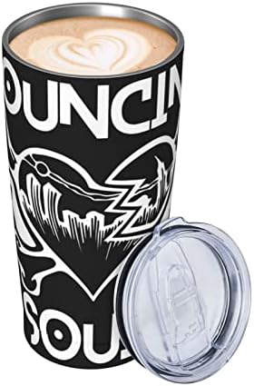 Souls Souls pojas nehrđajućeg čelika izolirana šalica za putničku kavu s poklopcima i slamkama dvostruki zidni vakuum čaša 20oz